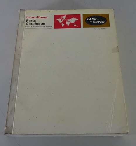 Catalogo ricambi parti land - catalogo,