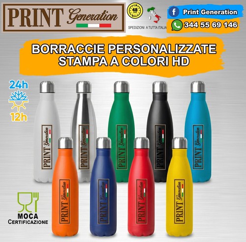 Borraccia termica acciaio 500 - termica,