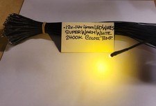 (5)SUPER WARM WHITE WIRES LED