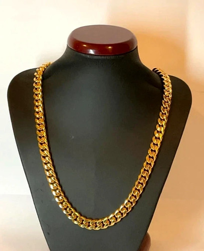 Collana catena cubana link - collana,
