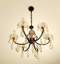 LAMPADARIO GOCCE DI CRISTALLO