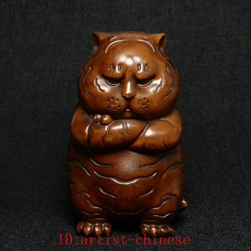 Statua tigre intagliata mano - statua,