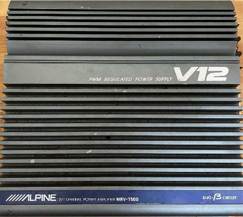 Amplificatore alpine v12 - alpine,