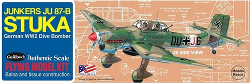 Junkers 87b stuka guillow - ju-87b, guillow's