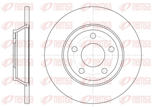 Dischi freno remsa 6472 - 2,