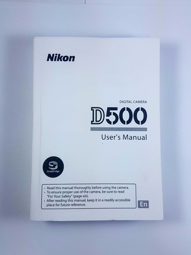 Nikon d500 500 manuale - d500,
