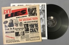 Guns N  Roses - G N  R Lies - Vinyl LP 1ªst. Uncensored Issue EU 1988 Rare!!!!!
