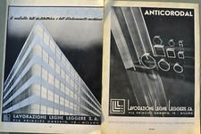ANTICORODAL, Lavorazione Leghe Leggere, Milano, 1936, pubblicità, advert werbung