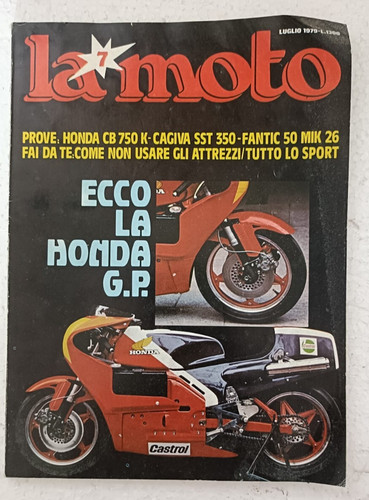 Moto 1979 rivista honda - rivista,