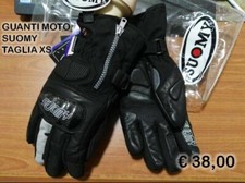 GUANTI MOTO NERI SUOMY TAGLIA