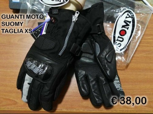 Guanti moto neri suomy taglia - moto,