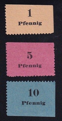 Dresden 10 pfennig - 1,,