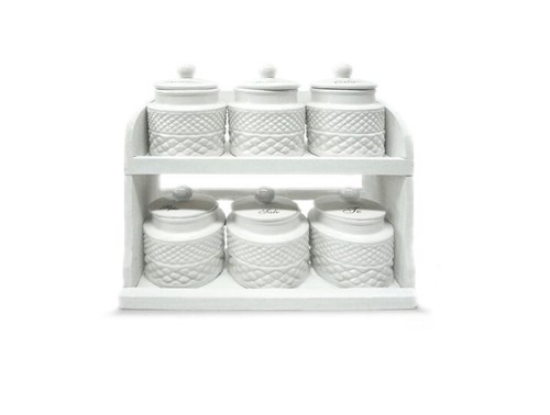 Set barattoli cucina - 6, da