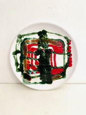 ? Nicola Fasano Grottaglie piatto da collezione in ceramica maiolica anni 90