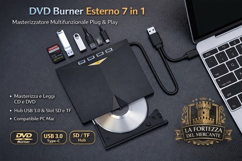 Masterizzatore lettore dvd - dvd, cd