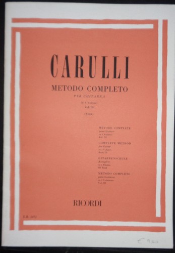 Carulli metodo completo - carulli,