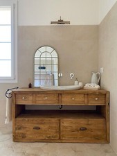 Mobile bagno in legno massello