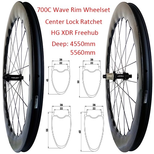 Set ruote onda bici - da, strada