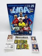 La Liga este 2024 2025 Album vuoto + Set Completo figurine + 11 Extra gold Pa...
