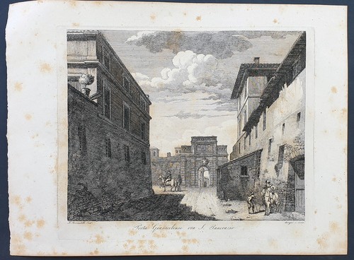 Stampa antica ricciardelli - stampa,