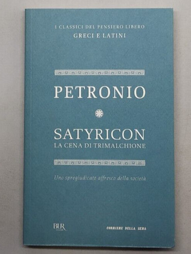 Satyricon patronio i - patronio,,