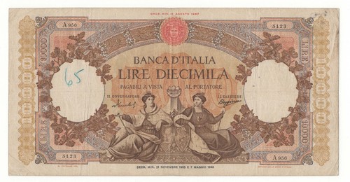 10000 lire repubbliche - 10000,