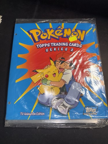 Pokemon album topps series - pokemon, 2