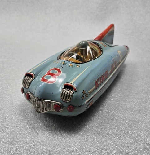 Vintage 1954 tin - tin, friction