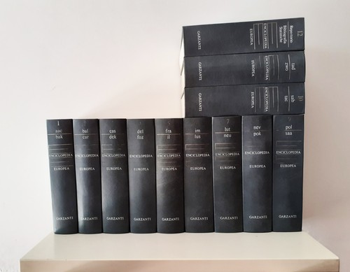 Enciclopedia europea garzanti - enciclopedia,