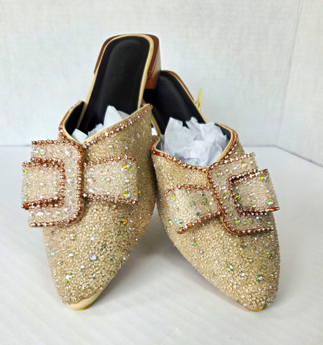 Slip donna beige sintetico - slip-on,