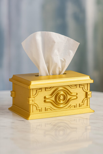 Gold sarcofago tissue - yu-gi-oh,