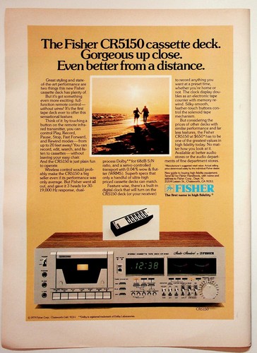Fisher cr5150 cassettiera - fisher,