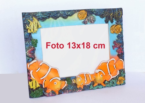 Cornice con personaggi - , pesce