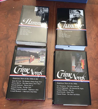 Library of America Lot (4) Dashiell Hammett Raymond Chandler Crime Novels LOA