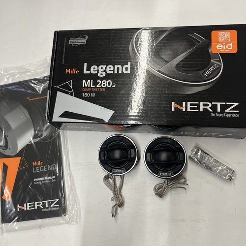 Hertz coppia tweeter legend - coppia,