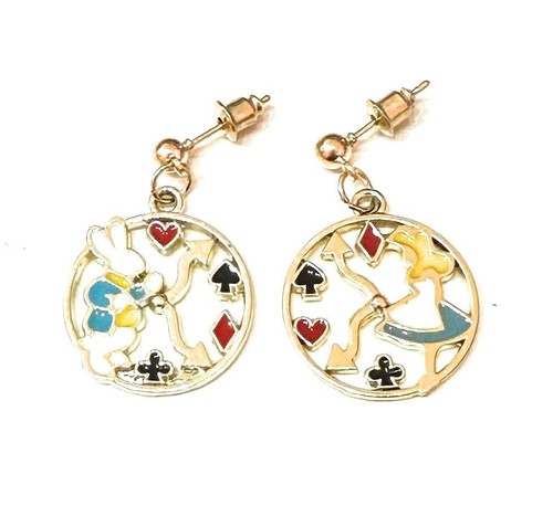 Alice wonderland orecchini - alice,