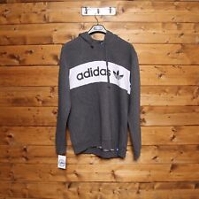 Felpa Adidas 3 Stripes Tg. L Usato (Cod.EBAY1572) Uomo Grigio