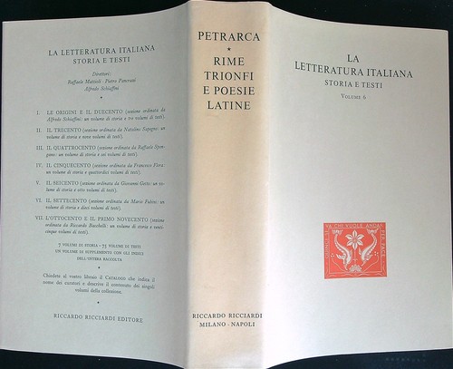 Rime trionfi poesie latine - trionfi, e
