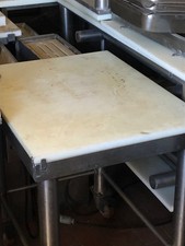 Tavolo con rotelle INOX e