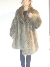 bellissima pelliccia MARMOTTA, VINTAGE, Taglia M , donna
