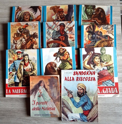 Lotto libri emilio salgari - lotto, 11