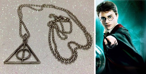 Collana ciondolo harry potter - collana,