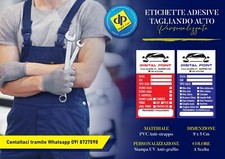 250 Etichette ADESIVE PVC