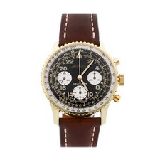 Breitling Navitimer Acciaio Placcato Oro Giallo Manuale Vento 40mm Orologio
