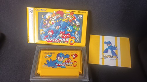 Rockman famicom boxed nice - rockman, 6