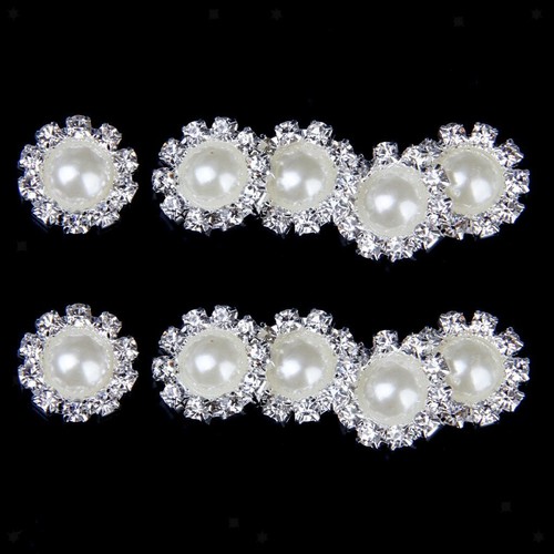 Bottoni con strass - 10,