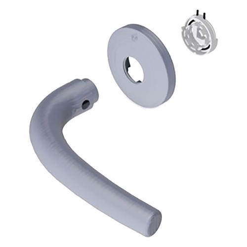 Maniglia porta blindata - porta,