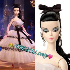 SOLO BAMBOLA NUDA NUOVA-Barbie Fashion Model Silkstone Doll #4 2025 PREVENDITA JBH66