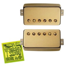 Seymour Duncan SH-55 Seth Lover Humbucker Set Oro OMAGGIO Corde a sfera Ernie