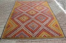 Tappeto vintage in lana turca